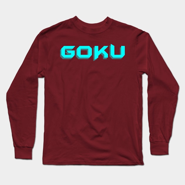 goku name Long Sleeve T-Shirt by Madhav